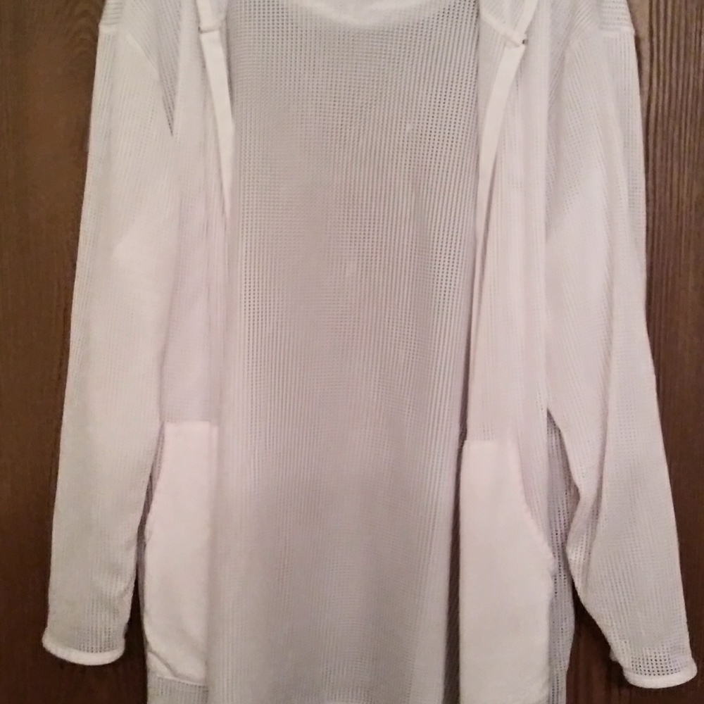 Hooded bathing suit cover